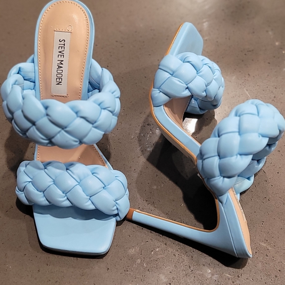 STEVE MADDEN | Powder Blue Heels - Size 8 - $30